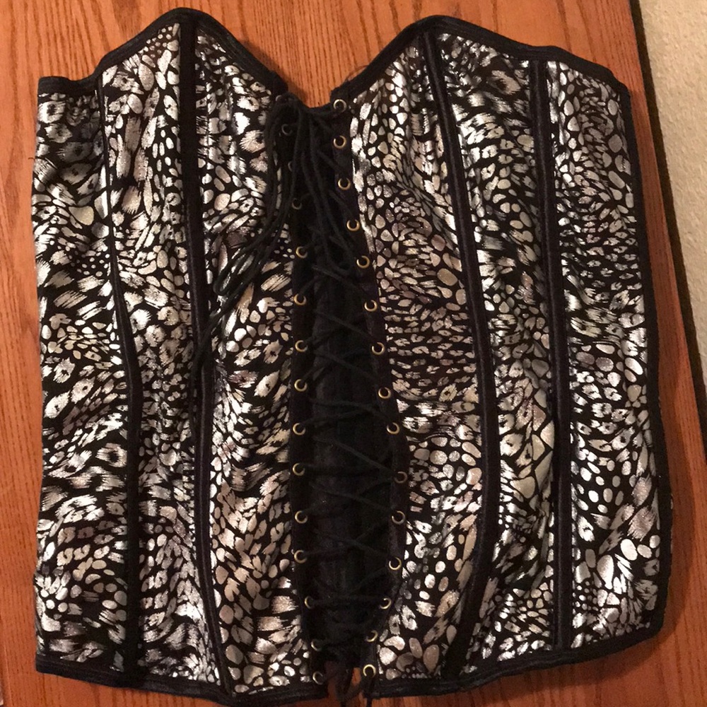 Cheetah Corset.